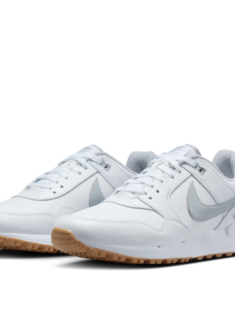 Nike air Pegasus  G golf hv3866-100 Men's White and Light Gray Low-Top  gum sole